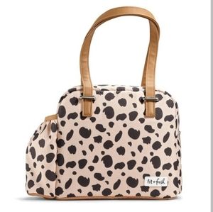 Leopard Print Lunch Bag
